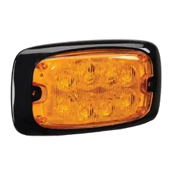 Narva 12/24V 8 Led Warning Light (Amber) With 16 Flash Patterns