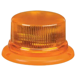 Narva Eurotech Low Profile Led Strobe/Rotator Light (Amber) 6 Selectable Flash Patterns