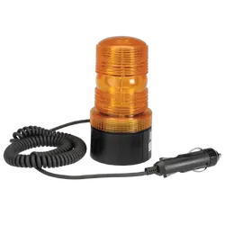 Narva 12-80V Led Quad Flash Strobe Light (Amber) With Magnetic Base