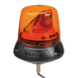 Narva 10-33V Optimax Led Rotating Beacon Single Bolt Mount (Amber)