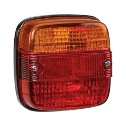 Narva Rear Stop/Tail Direction Indicator Lamp With licence Plate Option And In-Built Retro Reflectors