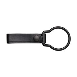 Maglite D-Cell Torch Belt Loop Holder  Black Leather (Plain)