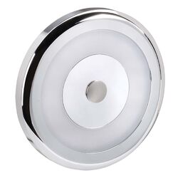Narva 10-30 Volt Chrome Bezel Interior Lamp With Touch Sensitive On/Dim/Off Switch - Cool White