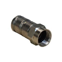 Sphere F-Type Compression Fitting to suit RG6 Quad Shield Coax