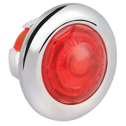 Narva 9-33V Led Model 2 Rear End Outline Marker Lamp With Chrome Grommet