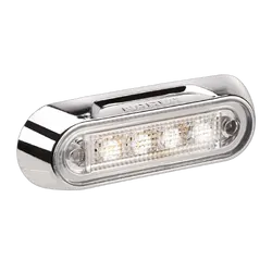 Narva 10-30 Volt Model 8 Led Front End Outline Marker Lamp (White)