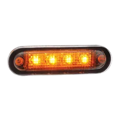 Narva 10-30 Volt Model 8 Led Front End Outline Marker Lamp (Amber)