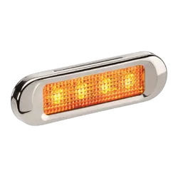 Narva 10-30 Volt Model 8 Led Front End Outline Marker Lamp (Amber)
