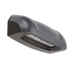 Narva 10-30 Volt Model 8 Led Licence Plate Lamp Charcoal/Black Housing And 2.5M Cable