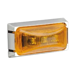 Narva 12V Led Amber Chrome Cabin Lamp