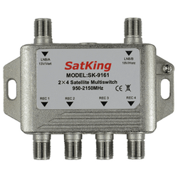 SatKing 2 in 4 Out Satellite Multi Switch
