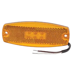 Narva 9-33 Volt Model 17 Led Side Marker Or External Cabin Marker Lamp (Amber)