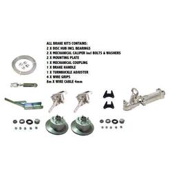 HQ Mechanical Brake Kit - Ford bearings