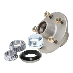 6" Ford Hub Kit Including Holden Bearings - Galvanised