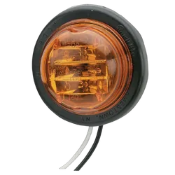 Narva 12 Volt Led Model 30 Side Direction Indicator Or External Cabin Lamp (Amber)