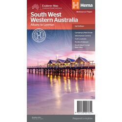 South West Western Australia Map