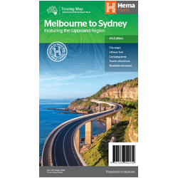 Melbourne to Sydney Map