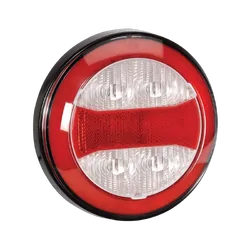 Narva 9-33 Volt Model 43 Led Rear Stop And Direction Indicator Lamp With Red Led Tail Ring