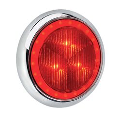 Narva 9-33 Volt Model 43 Led Rear Stop Lamp (Red) With Red Led Tail Ring