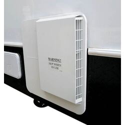 White Suburban New Style Vented Door - Replacement (6270AAW)