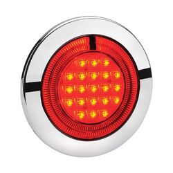 Narva 9-33 Volt Model 56 Led Rear Stop Lamp (Red) With Red Led Tail Ring