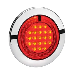 Narva 9-33 Volt Model 56 Led Rear Stop Lamp (Red) With Red Led Tail Ring