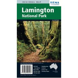 Lamington National Park Map