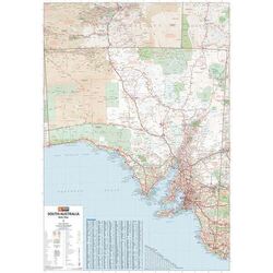 South Australia State Supermap - 1000x1430 - Laminated