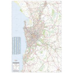 Adelaide Supermap - 1000x1430 - Laminated
