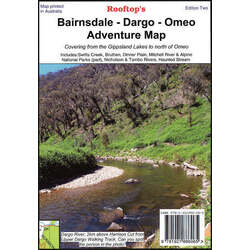 Bairnsdale - Dargo - Omeo Map