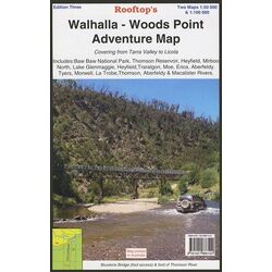 Walhalla - Woods Point Map