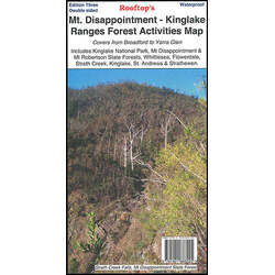 Mt Disappointment - Kinglake Ranges Map