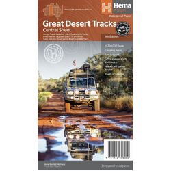 Great Desert Tracks Central Sheet