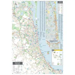Gold Coast & Region Map - 700x1000 - Laminated