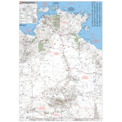 Northern Territory Supermap - 1000x1430 - Unlaminated