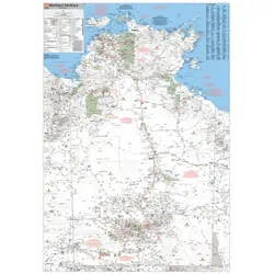 Northern Territory Supermap - 1000x1430 - Unlaminated