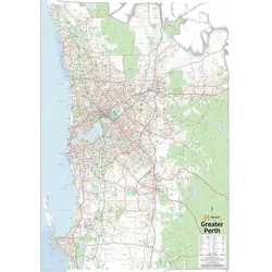 Perth & Region Map - 700x1000 - Unlaminated