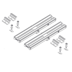 Yakima LockNLoad Platform Pivot Mounts Wide x2 kit - 9861005