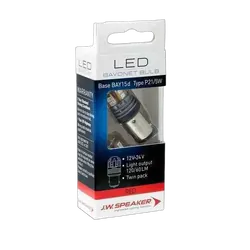 JW Speaker Led P21/5W Bay15D Bayonet (Red Stop/Tail)