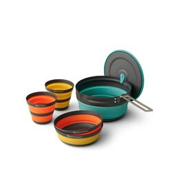 SEA TO SUMMIT Frontier UL Collapsible One Pot Cook Set - [5 Piece] 2.2L Pot