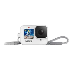GoPro Sleeve + Lanyard White (HERO11 Black / HERO10 Black / HERO9 Black)