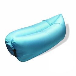 Fast Inflatable Air Sofa Beach Holiday Lounge Blue Green