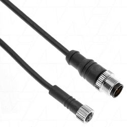 M8 Circular Connection M/F 3 Pole Cable 1M