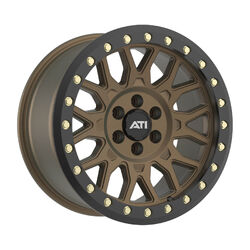 At-01 17X8.5 Hybrid Beadlock Wheel - Bronze (6X114.3)