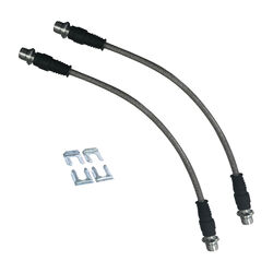 Ati Extended Braided Brake Lines - Front - Toyota N70/N80 Hilux