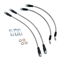 Ati Extended Braided Brake Line Kit - Nissan Navara D40 D23 Np300
