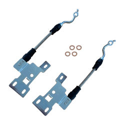 Ati Extended Braided Brake Lines - Rear Caliper - Ford Py Next Gen Ranger/Volkswagen Amarok 2022-Current