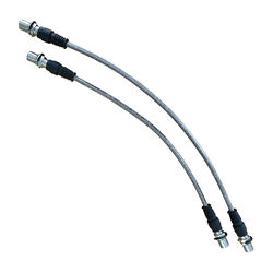Ati Extended Braided Brake Lines - Front - Toyota Landcruiser 76 78 79 Series Abs/Abs+Vsc