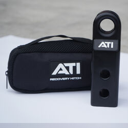 Ati Alloy Recovery Hitch - Black