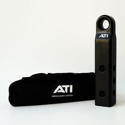 Ati Extended Alloy Recovery Hitch - Black